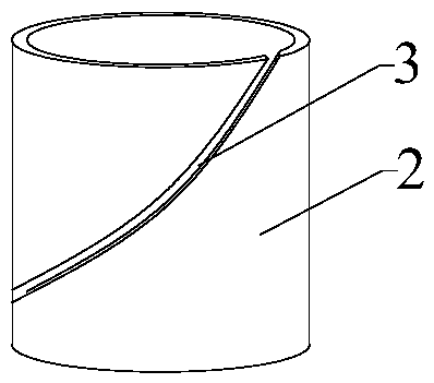 Flying stopper for carbon dioxide fracturing device and fracturing device