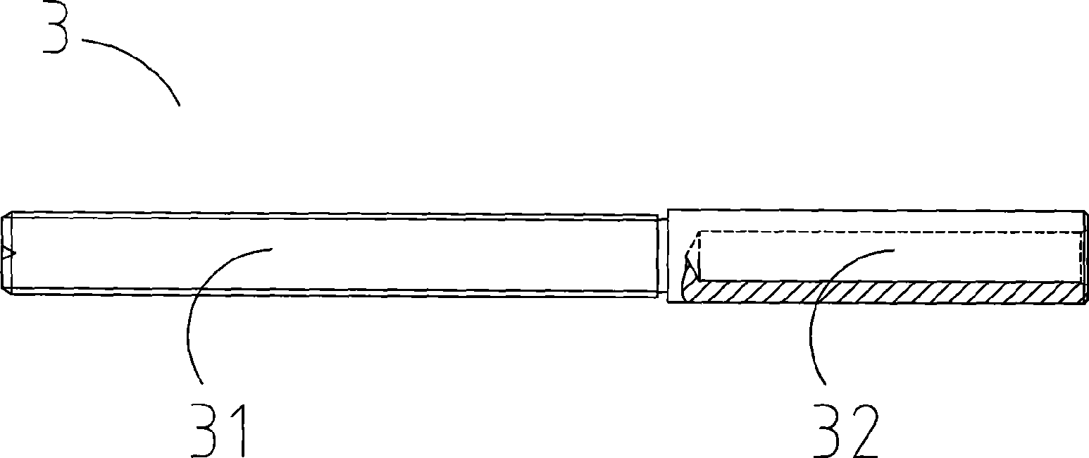 Super-strength steel tie-back cable at joint for rolling ship elevator and connection structure thereof