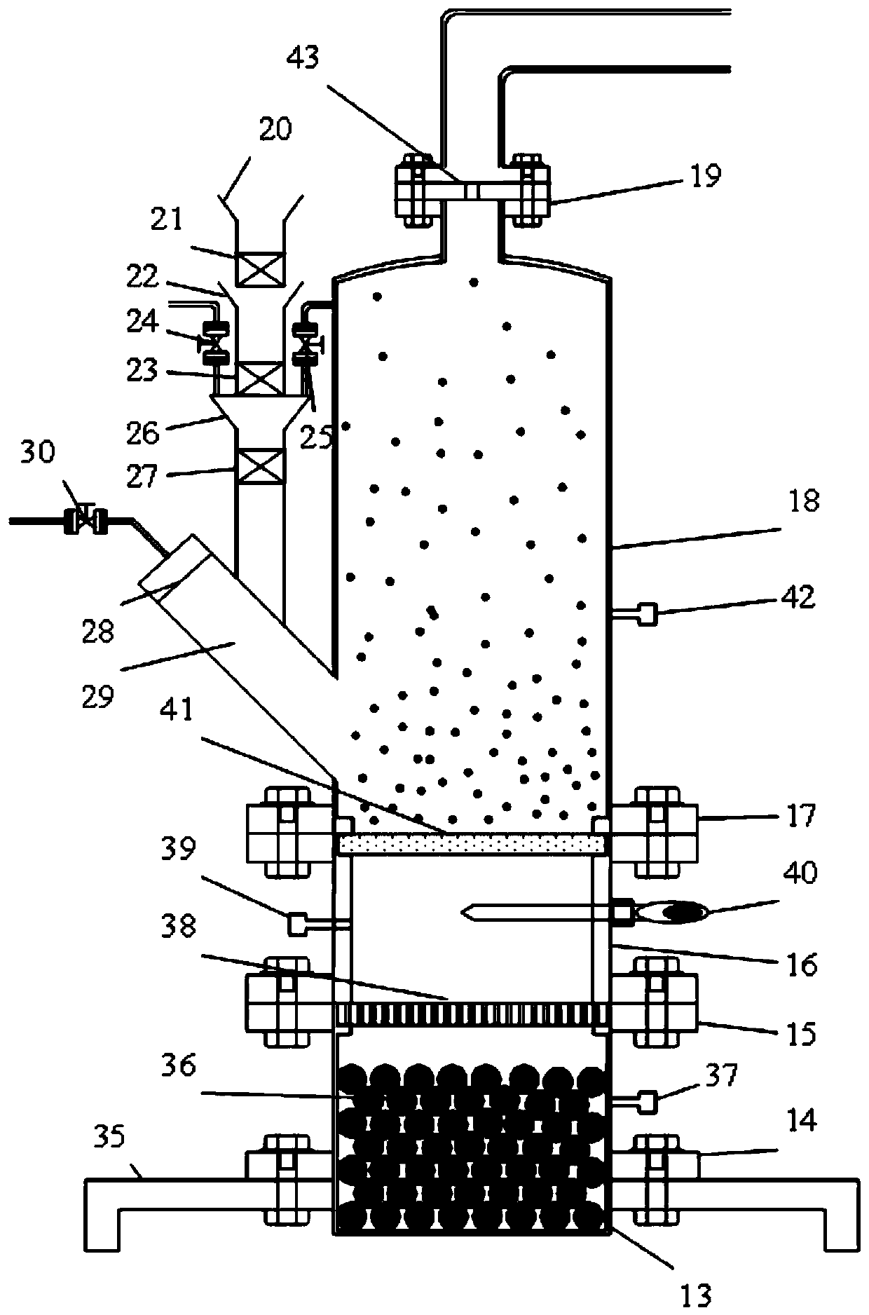A long-term fluidized aerosol generating device with self-dispersion function