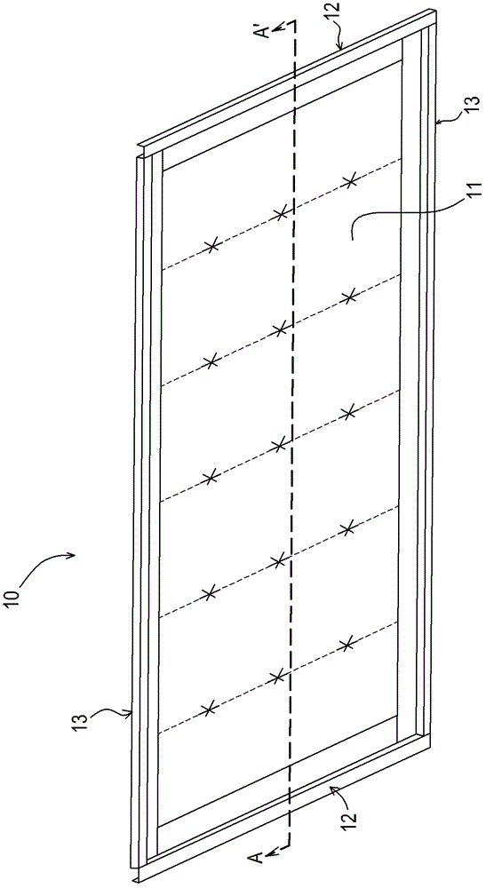 Back frame of backlight module and liquid crystal display device