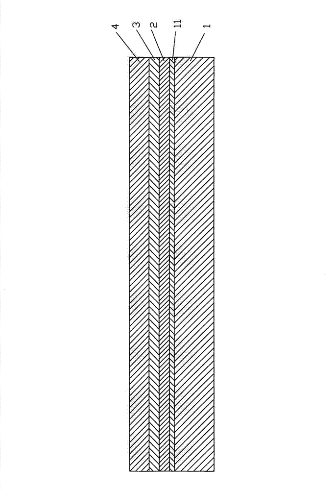 Noctilucent color coated layer steel plate and manufacturing method thereof