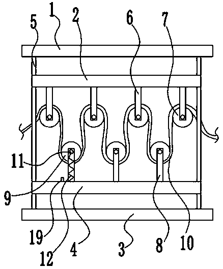 A kind of production process of cotton thread