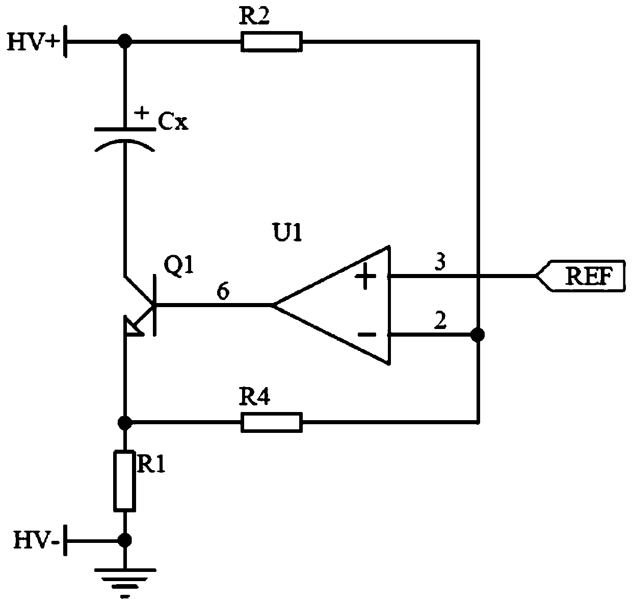 Capacitor constant-power aging circuit and aging method