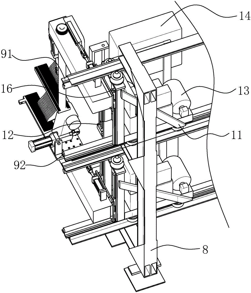A clamping mechanism and traction machine using the clamping mechanism