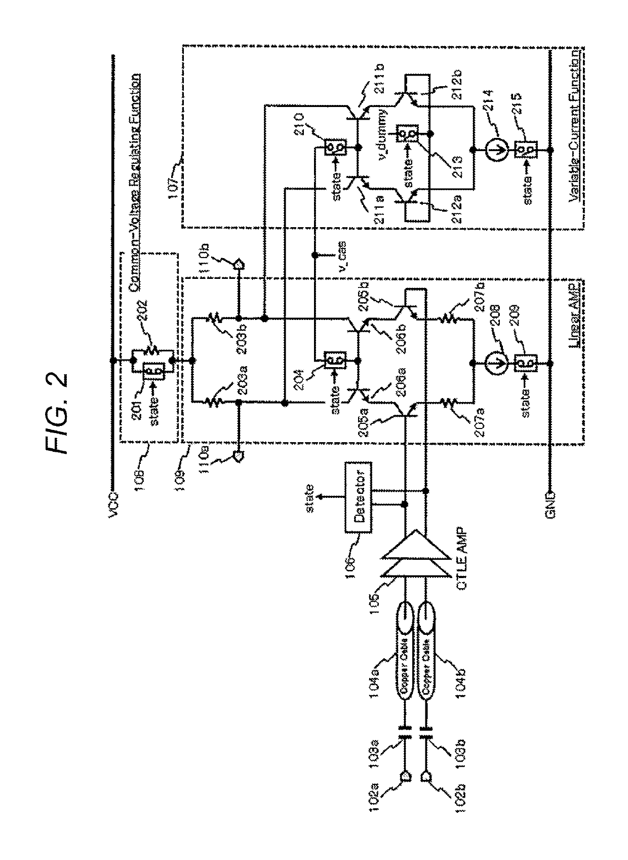 Communication cable module and transmission loss compensation circuit