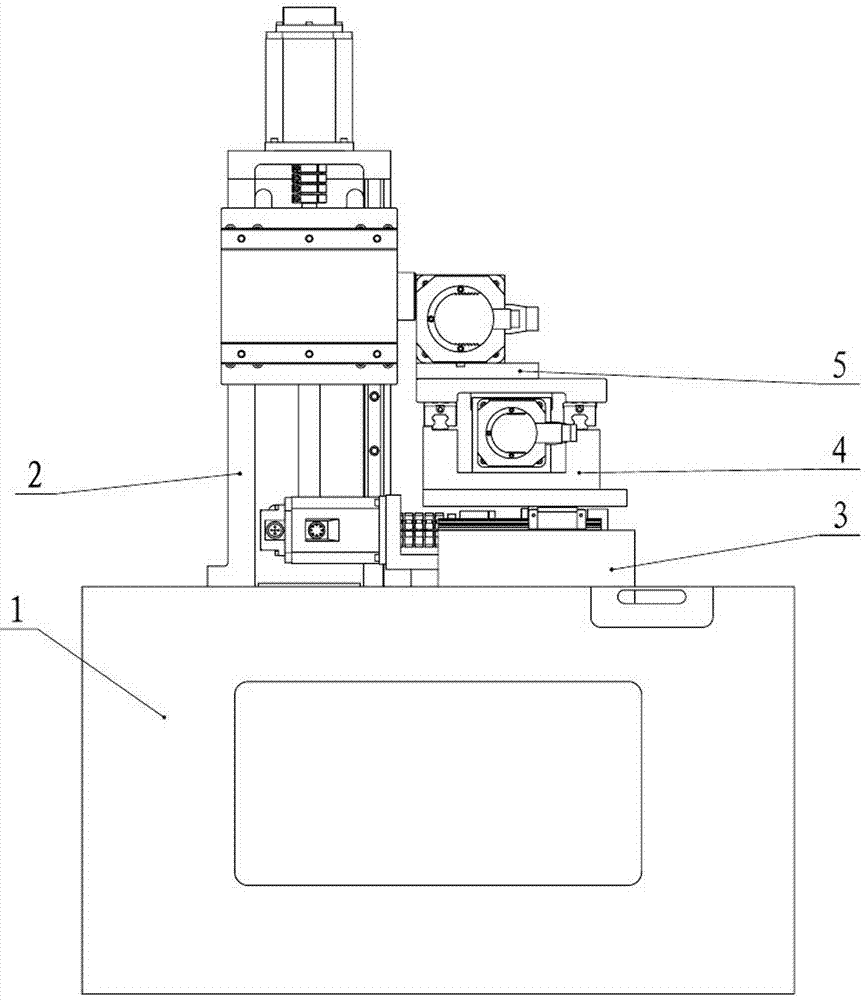 Numerical control mill groove machine tool