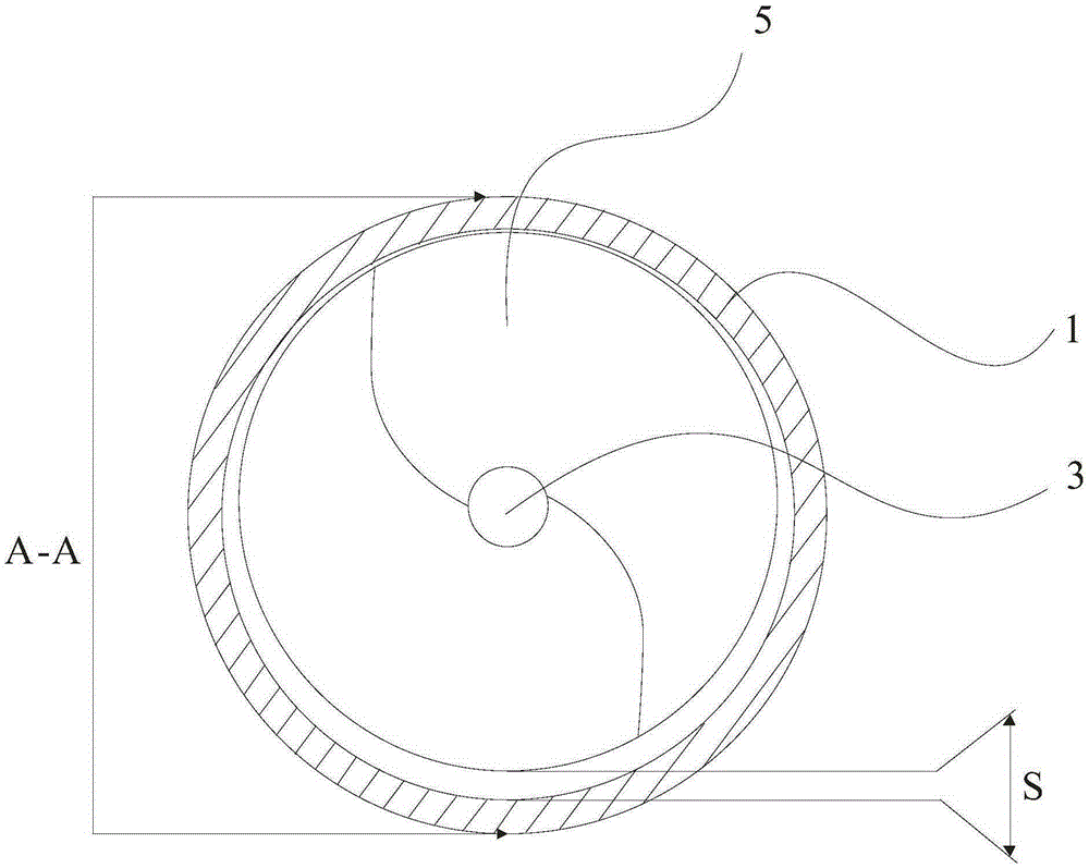 Pulse-free discharging screw rod device