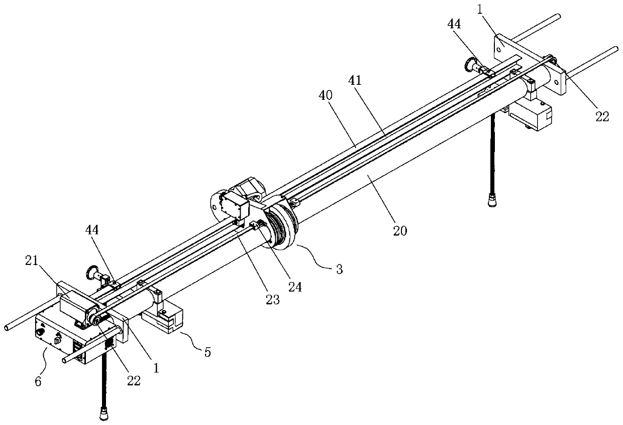 Single-rail needle grinding machine