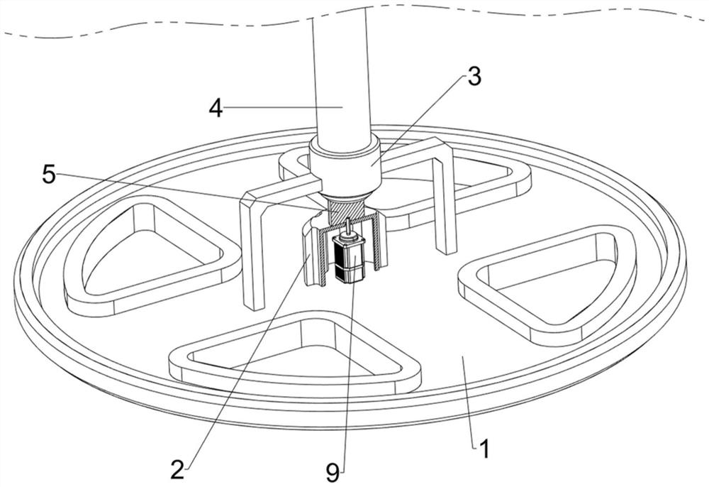 Window pulley outer ring edge burr treatment device