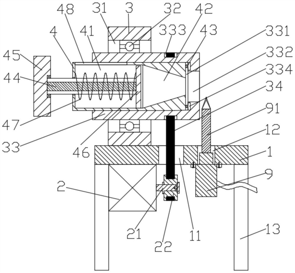 Silkworm cocoon single-side opening machine