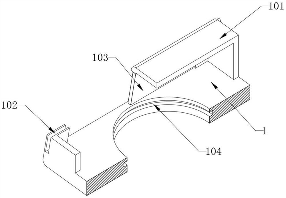 Sectional material feeding mechanism based on building material machinery and using method of sectional material feeding mechanism