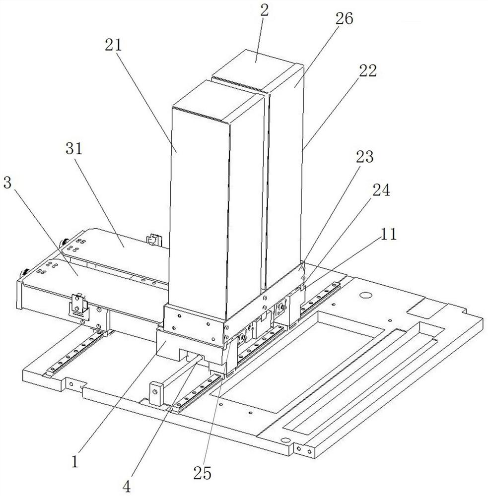 Film storage system for automatic fluoride tester