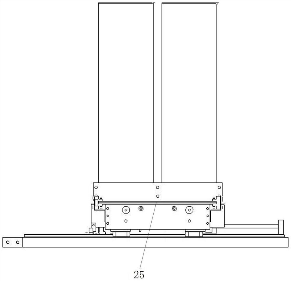 Film storage system for automatic fluoride tester