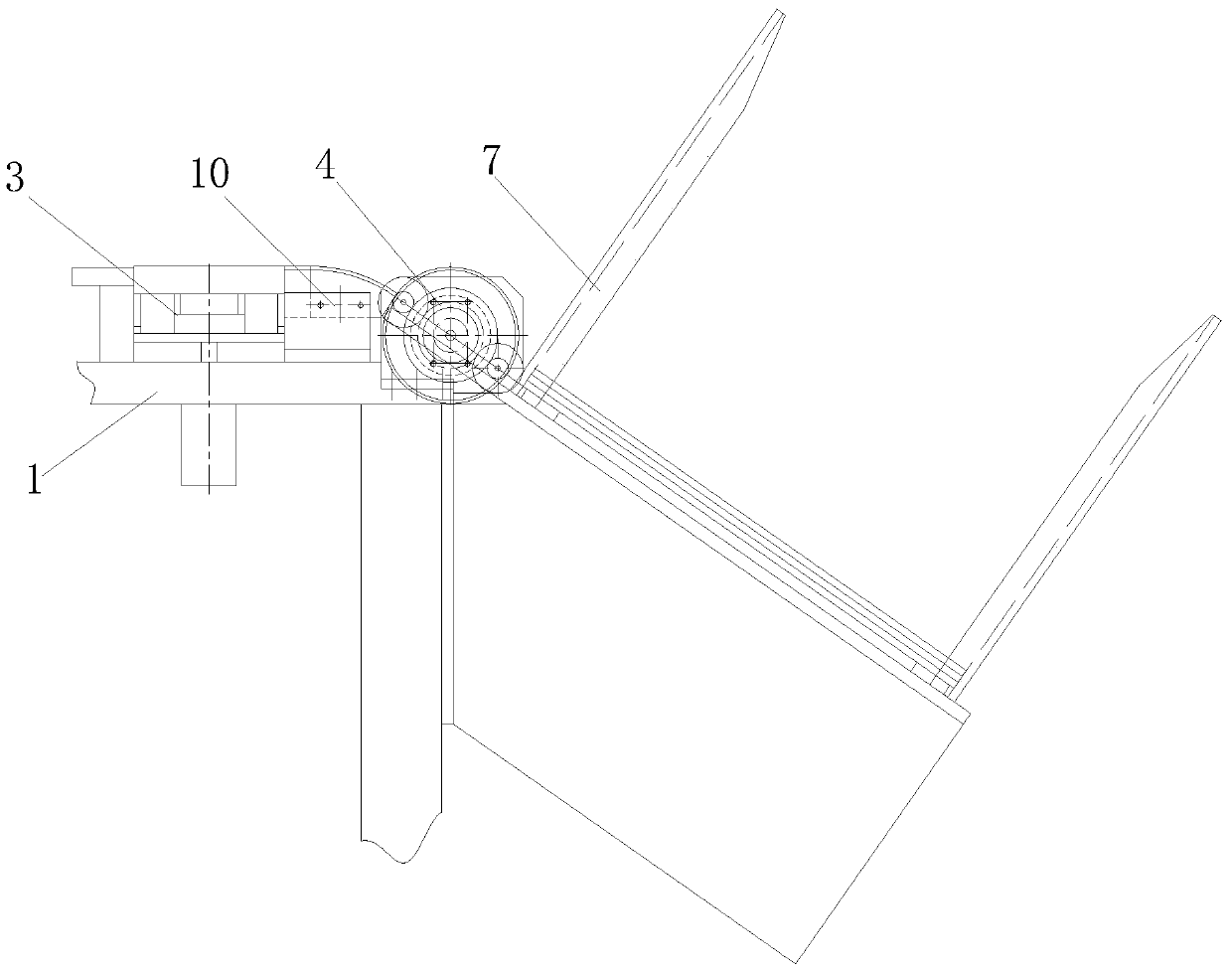 A new type of automatic rib trimming and forming machine with double tube charging mechanism