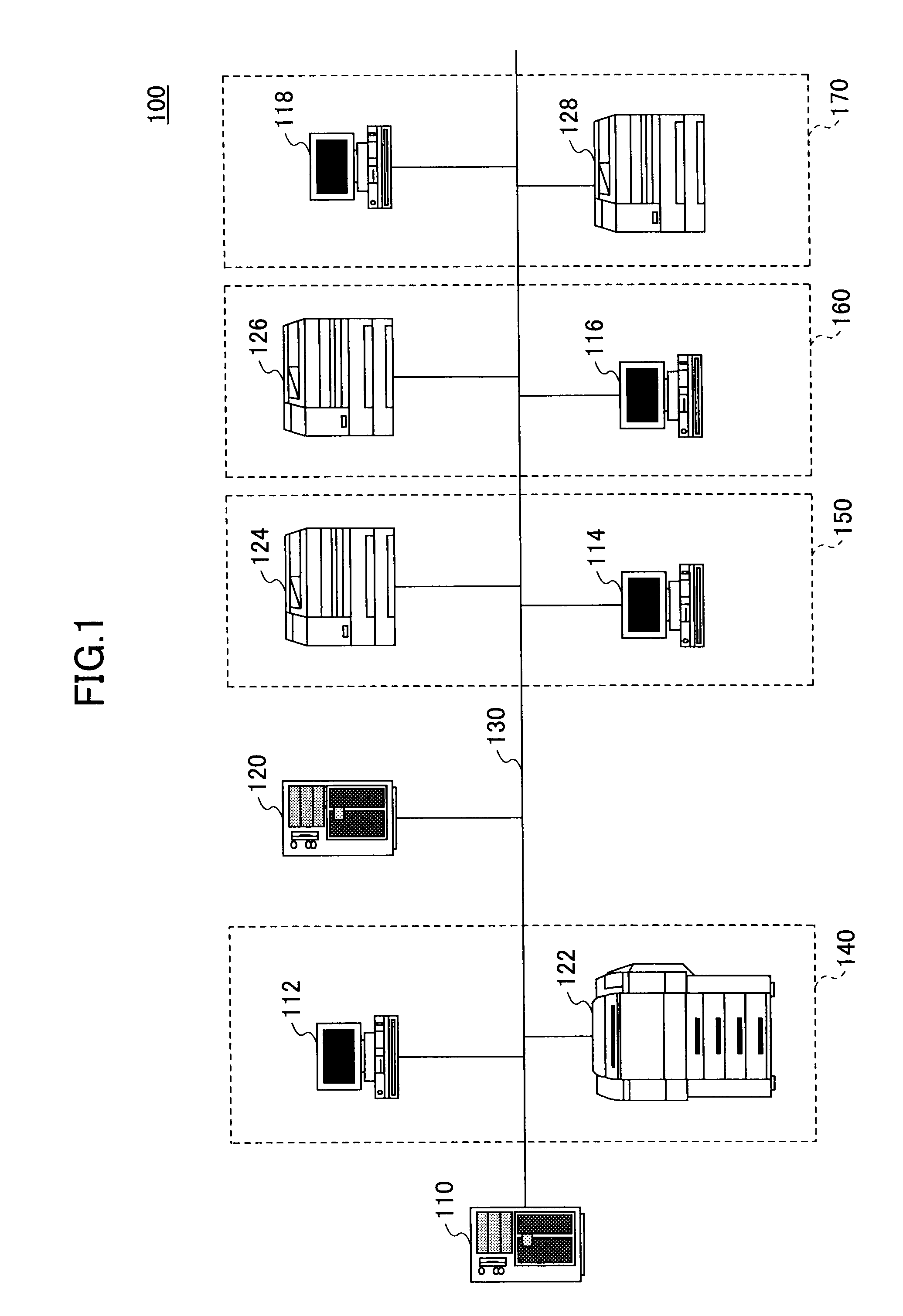 Data processing apparatus, printer network system, data processing method, and computer-readable recording medium thereof