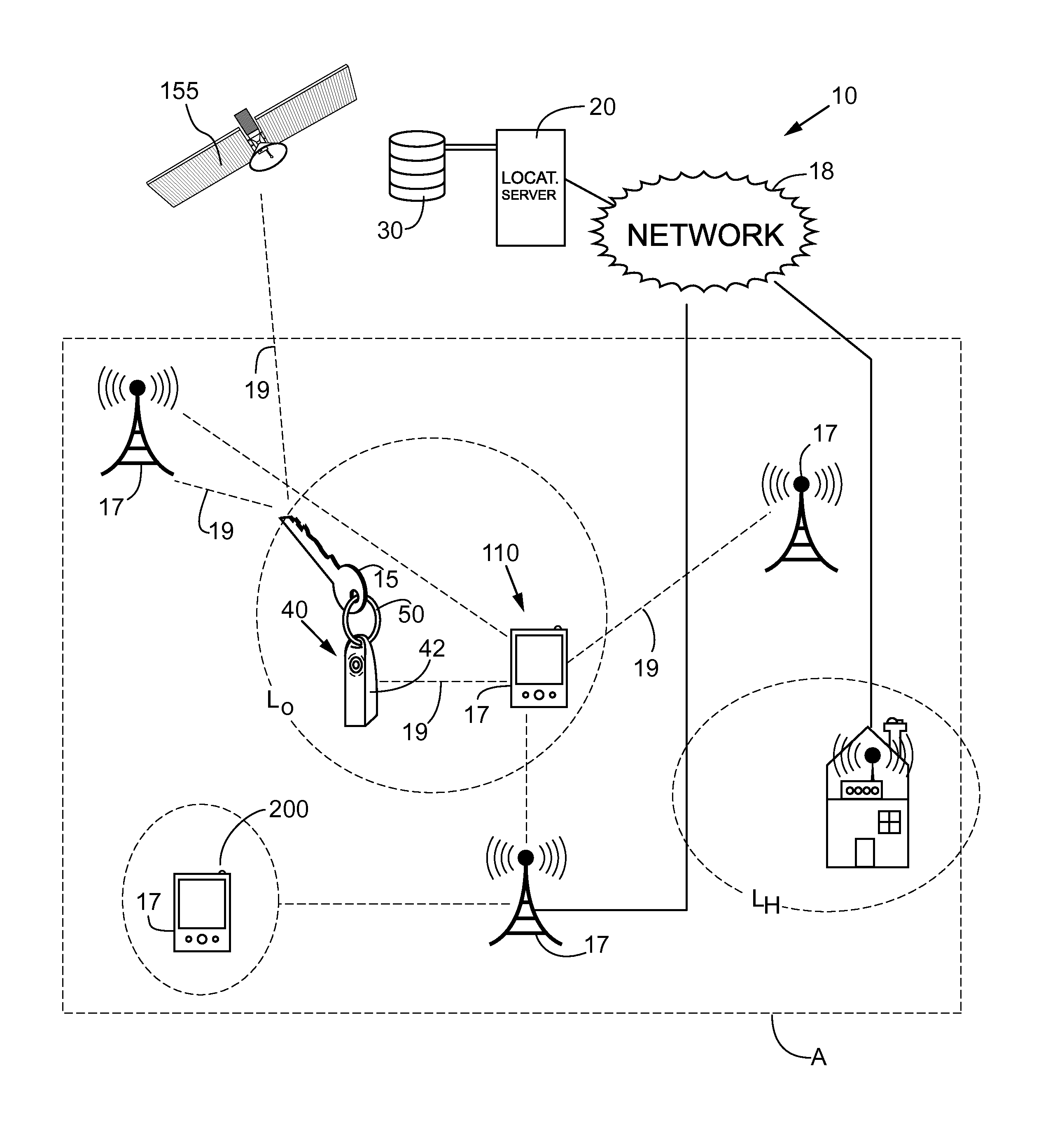 Object location tracking system and method