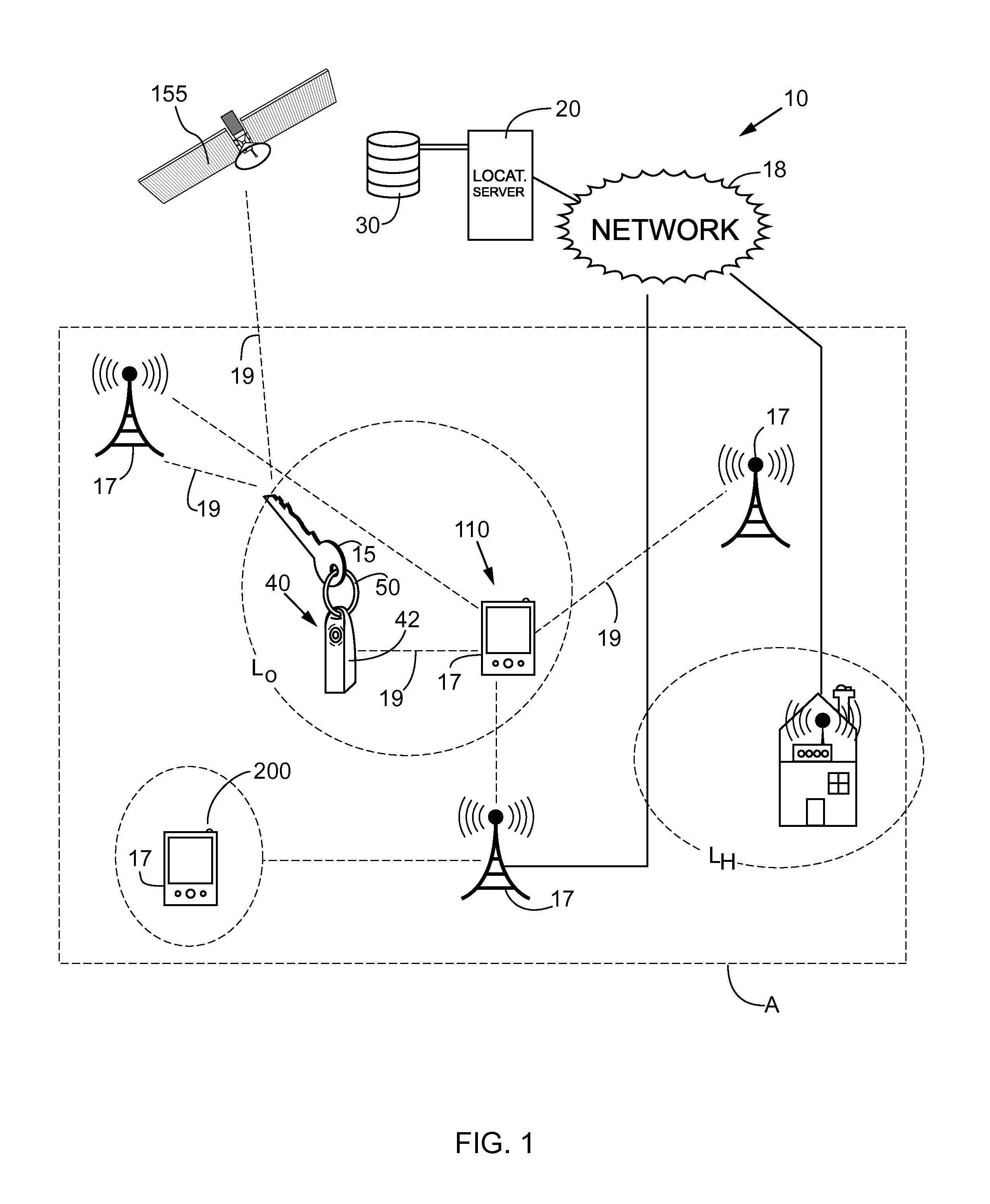 Object location tracking system and method
