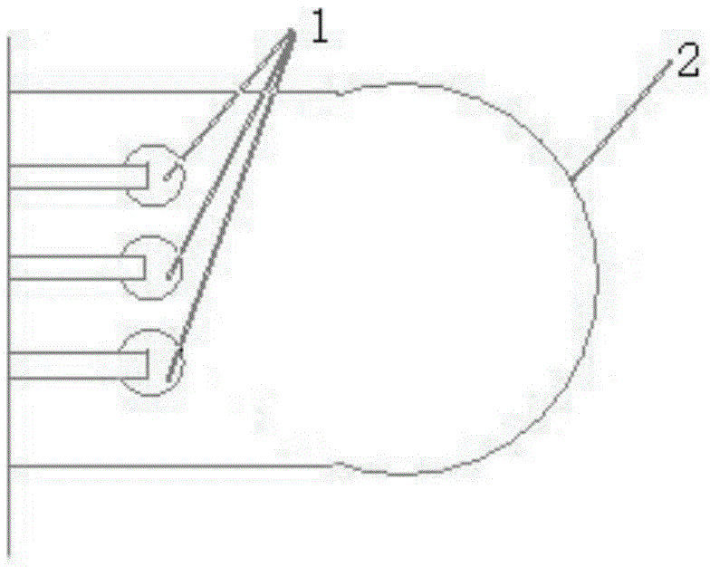 A gis bus duct partition maintenance method