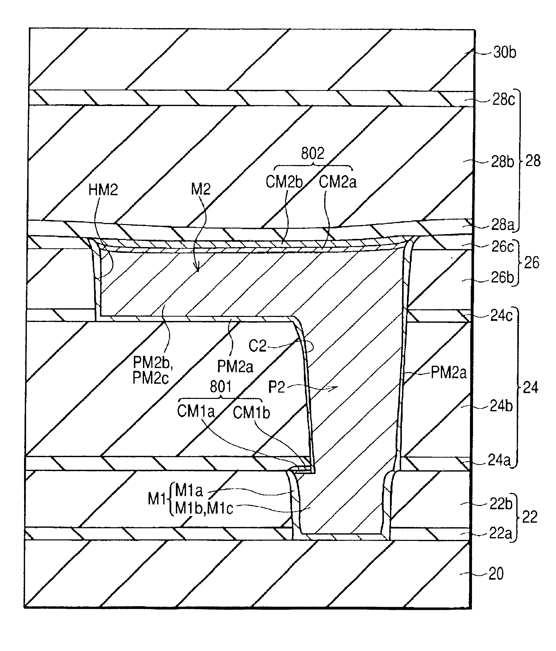 Method of manufacturing a semiconductor device having an interconnect embedded in an insulating film