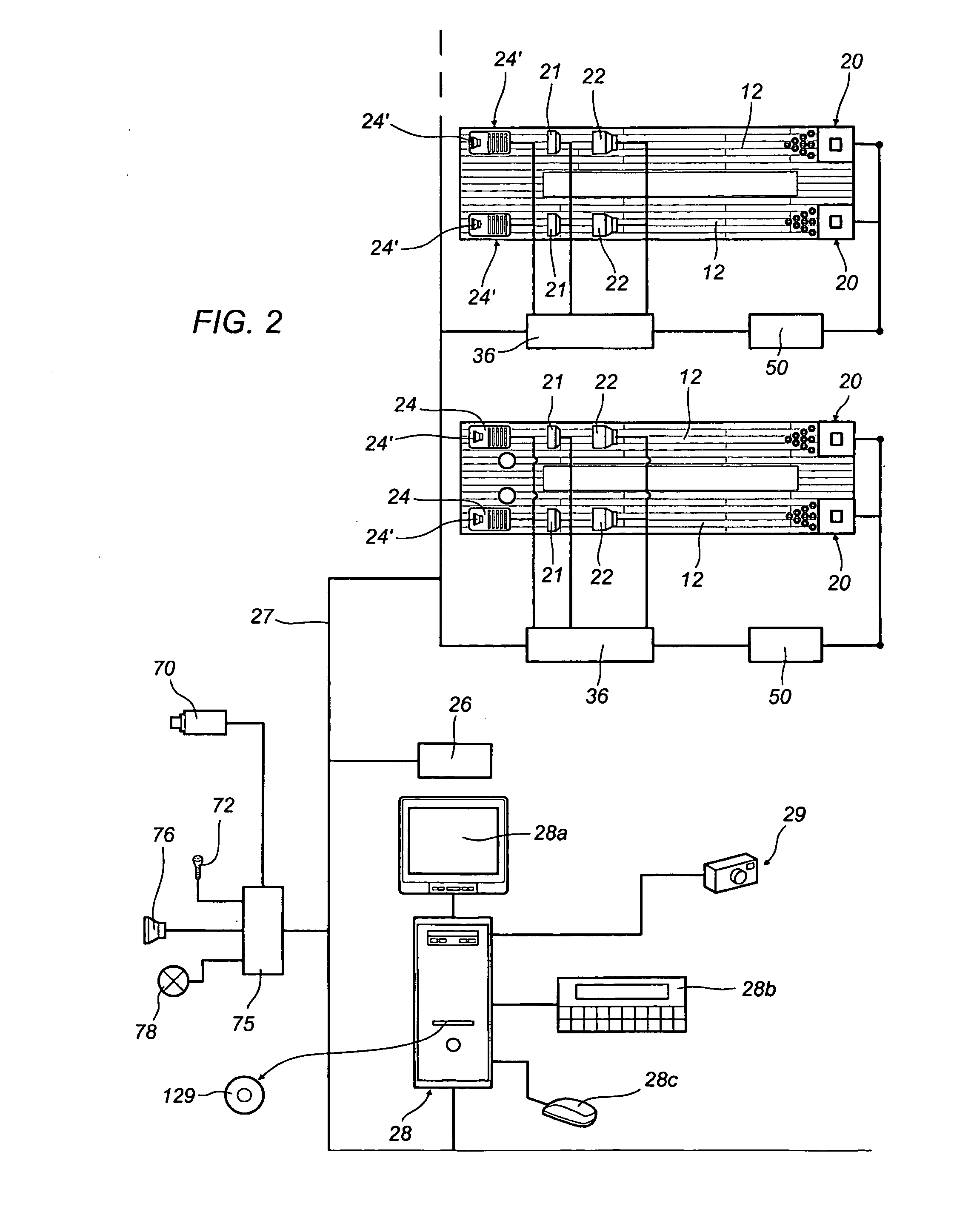 Process and apparatus for managing signals at a bowling alley or the like