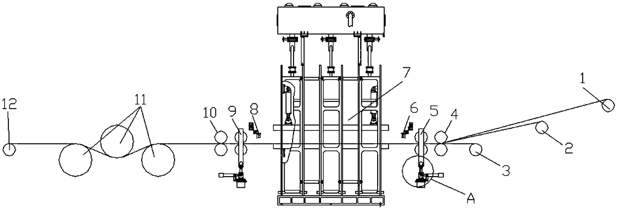 Coating material register hot-pressing production device