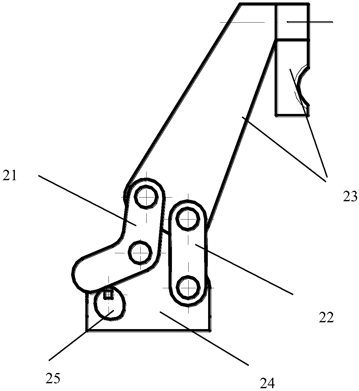 Cam-link mechanism to demount and mount wiper springs