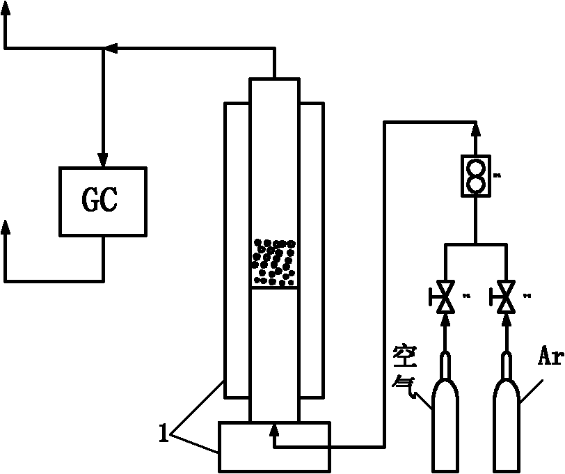 Method for decomposing phosphogypsum through coupling reaction heat and vibration fluidizing