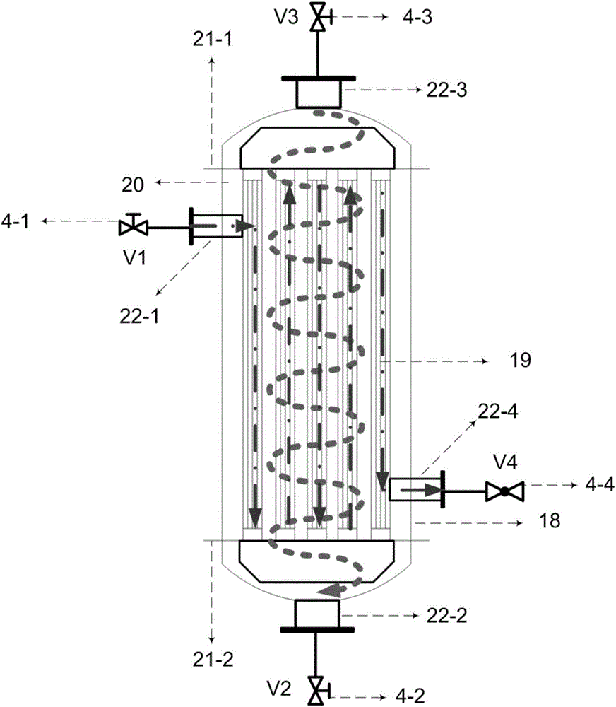 Device for preparing supported automotive catalyst with pulsating hydrogenation reduction method and application of device