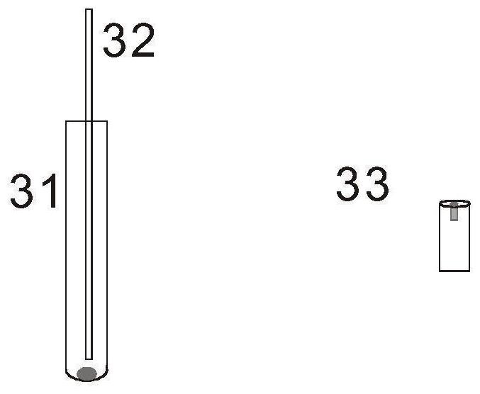 Rapid pretreatment method for measuring carbon isotopes in water and sampling device