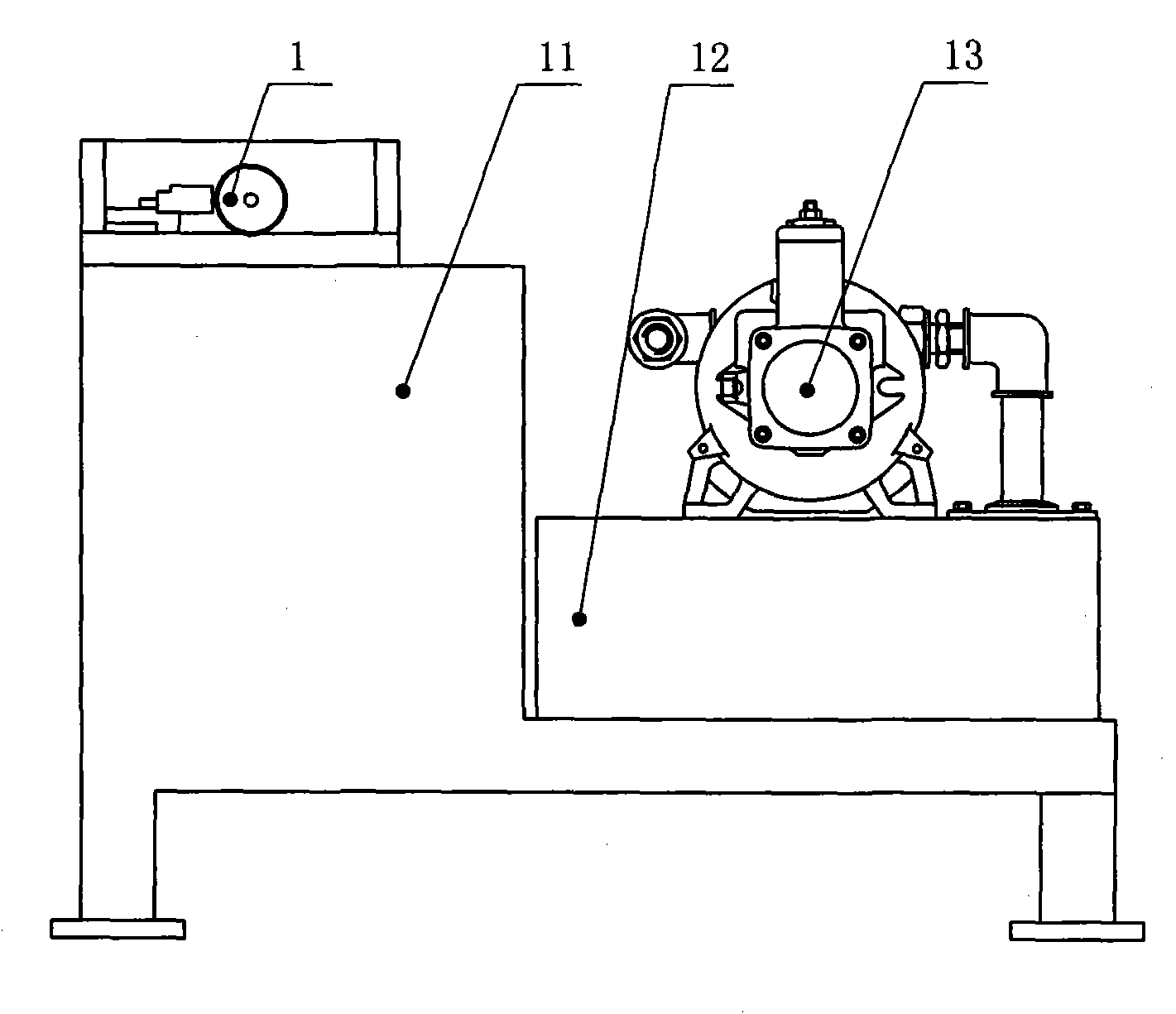 Inner diameter finishing machine tool of small-size connecting bend