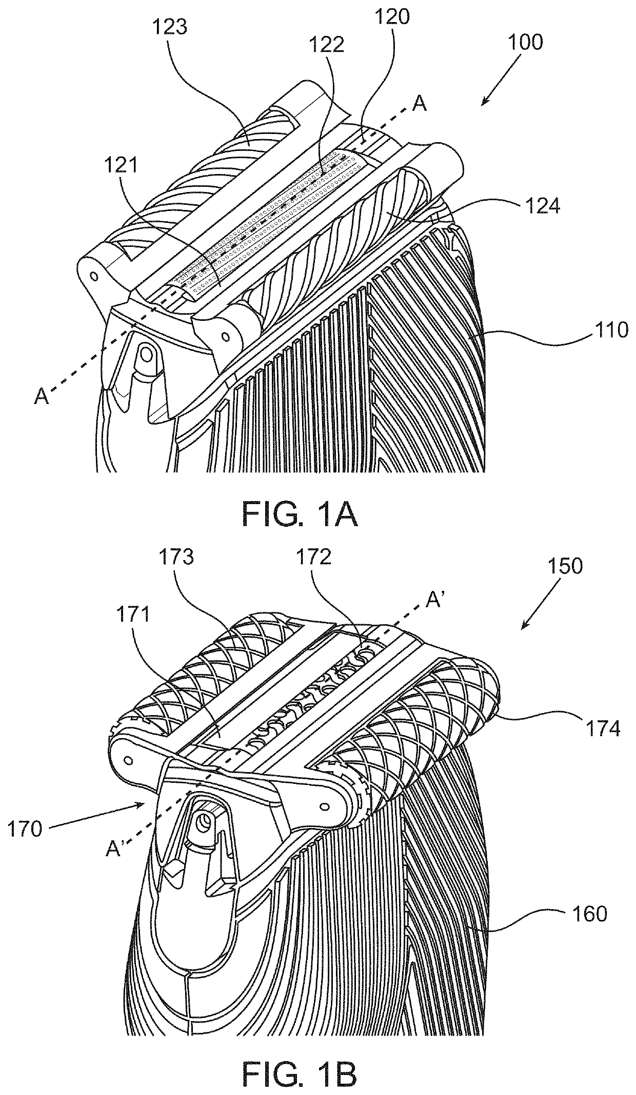 Rotary shaving apparatus without direct forceable contact between the blades and the skin