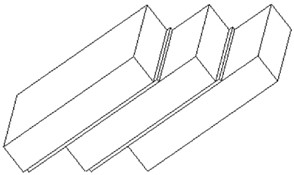 A thin-thick interval lamination method for microstructure mold