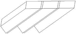 A thin-thick interval lamination method for microstructure mold