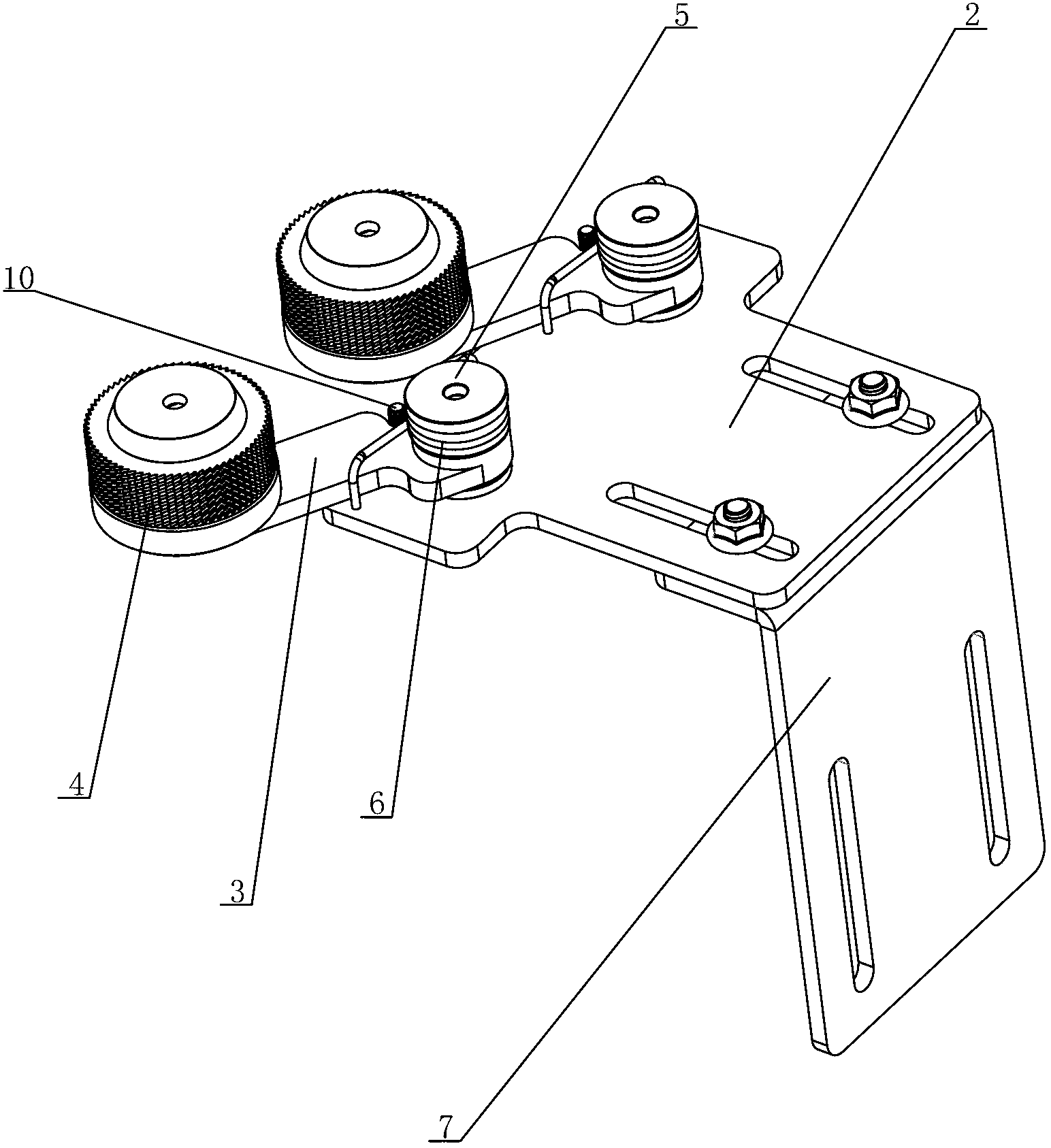 Device for automatically cleaning tail yarn