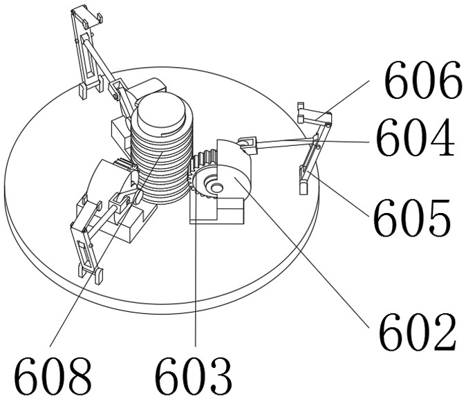 Cooling spraying device of injection molding machine and using method thereof