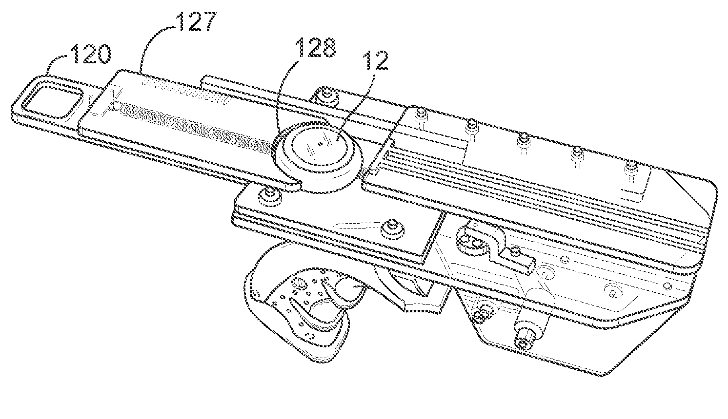 Toy projectile launcher apparatus