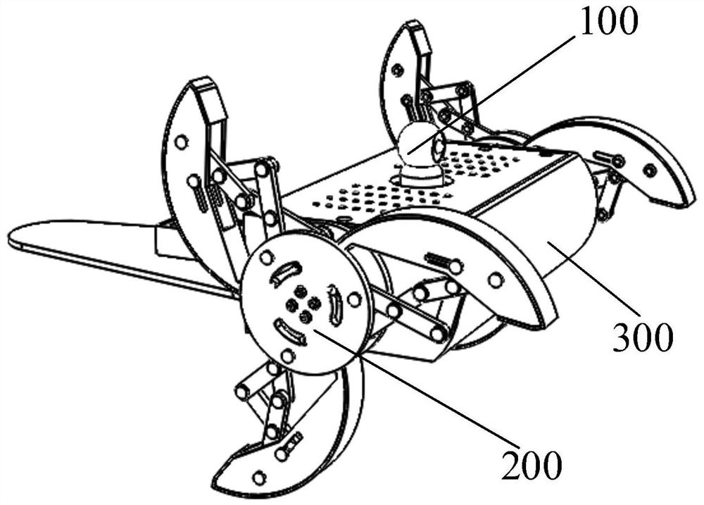 Wheel-leg form reconfigurable reconnaissance robot with self-adaptive capacity