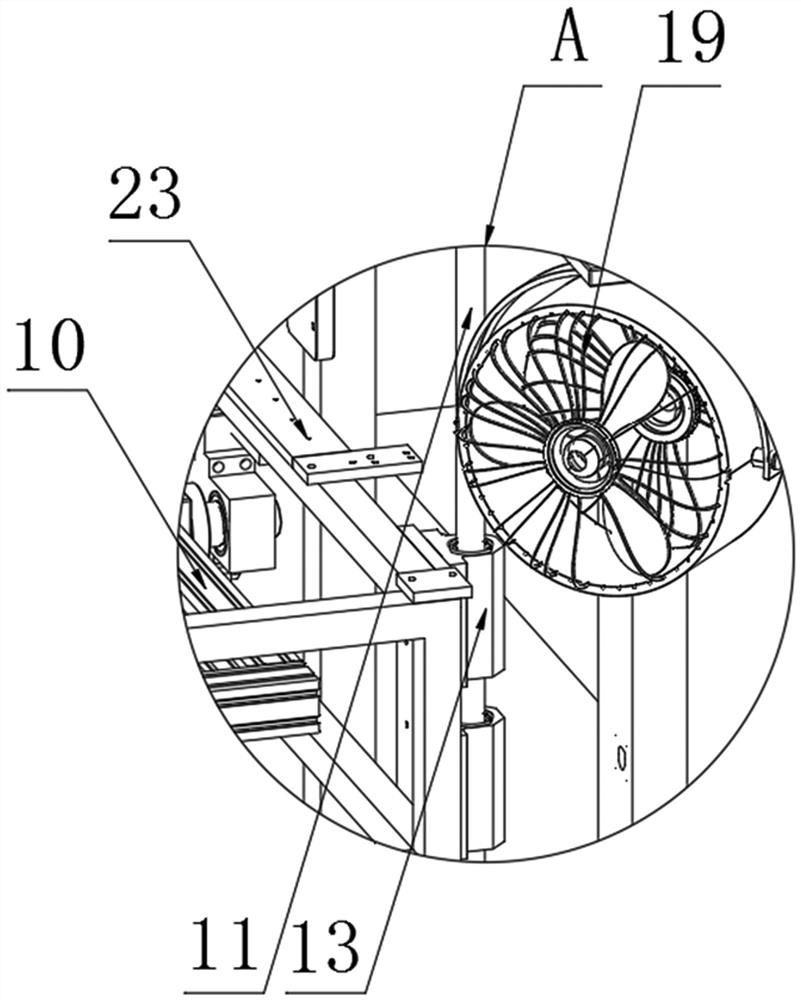 Integrated assembling equipment for front bumper of passenger car