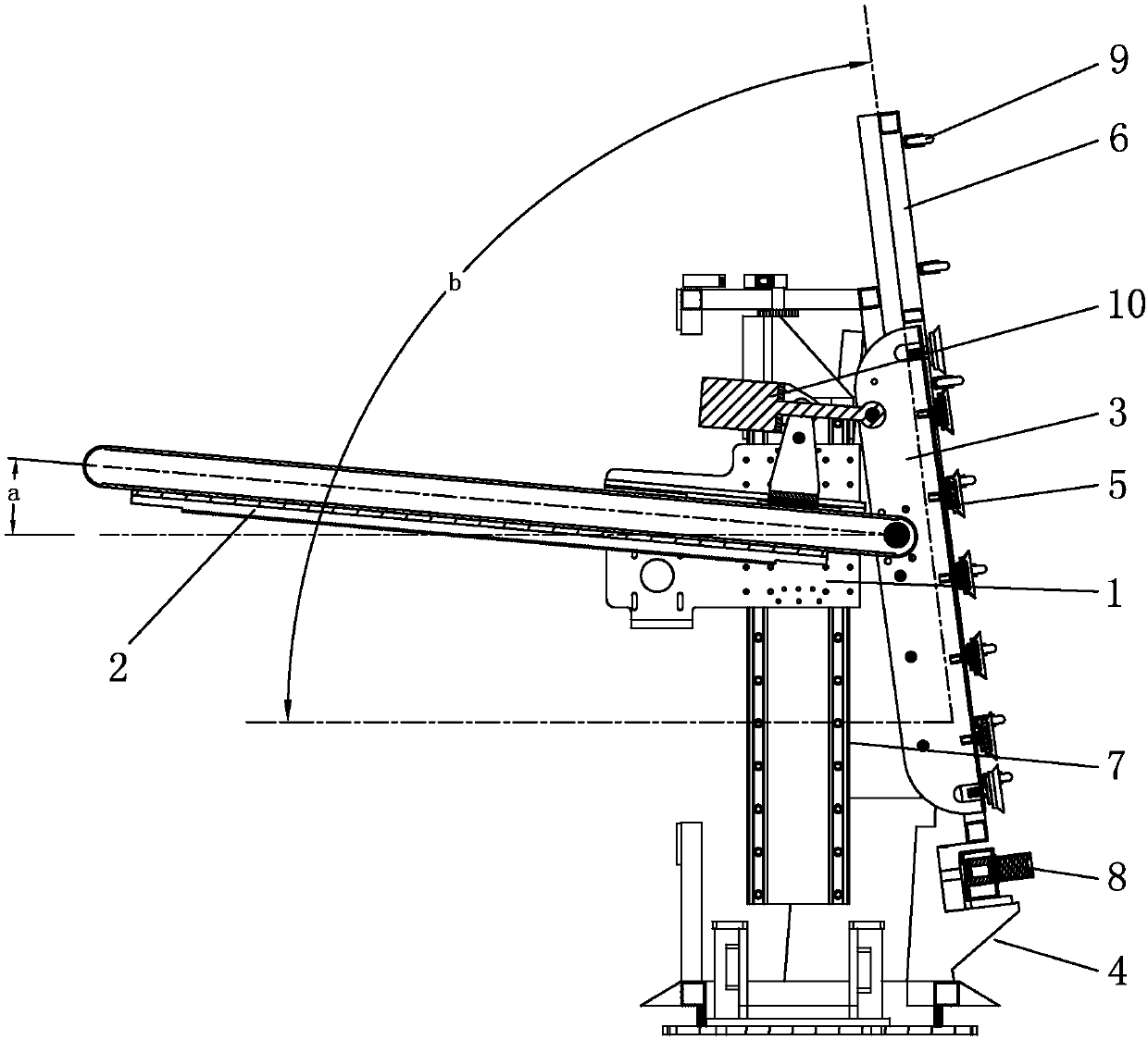 Glass production line for loading and unloading sheets fully automatically