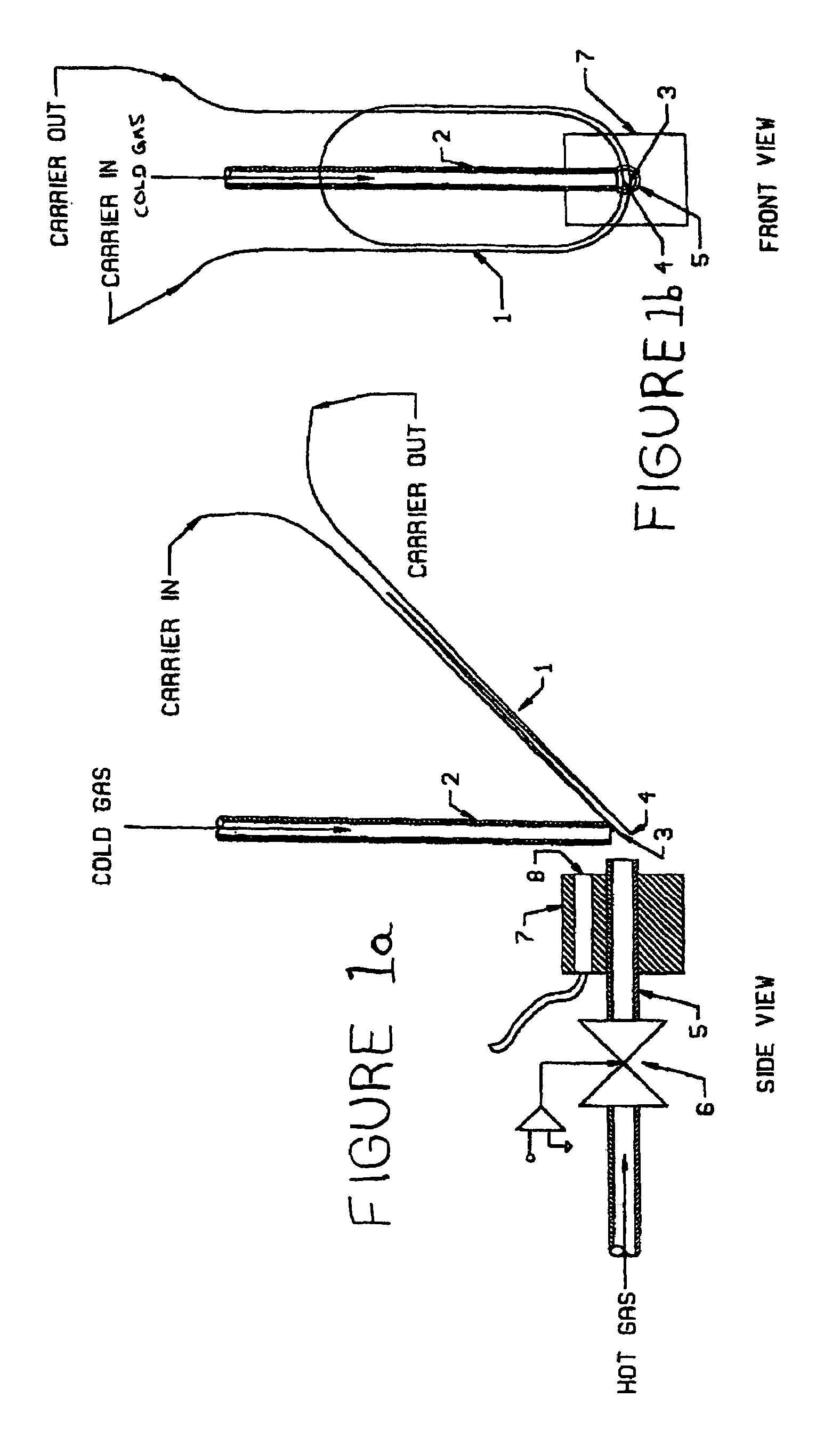 Method and apparatus for measuring velocity of chromatographic pulse