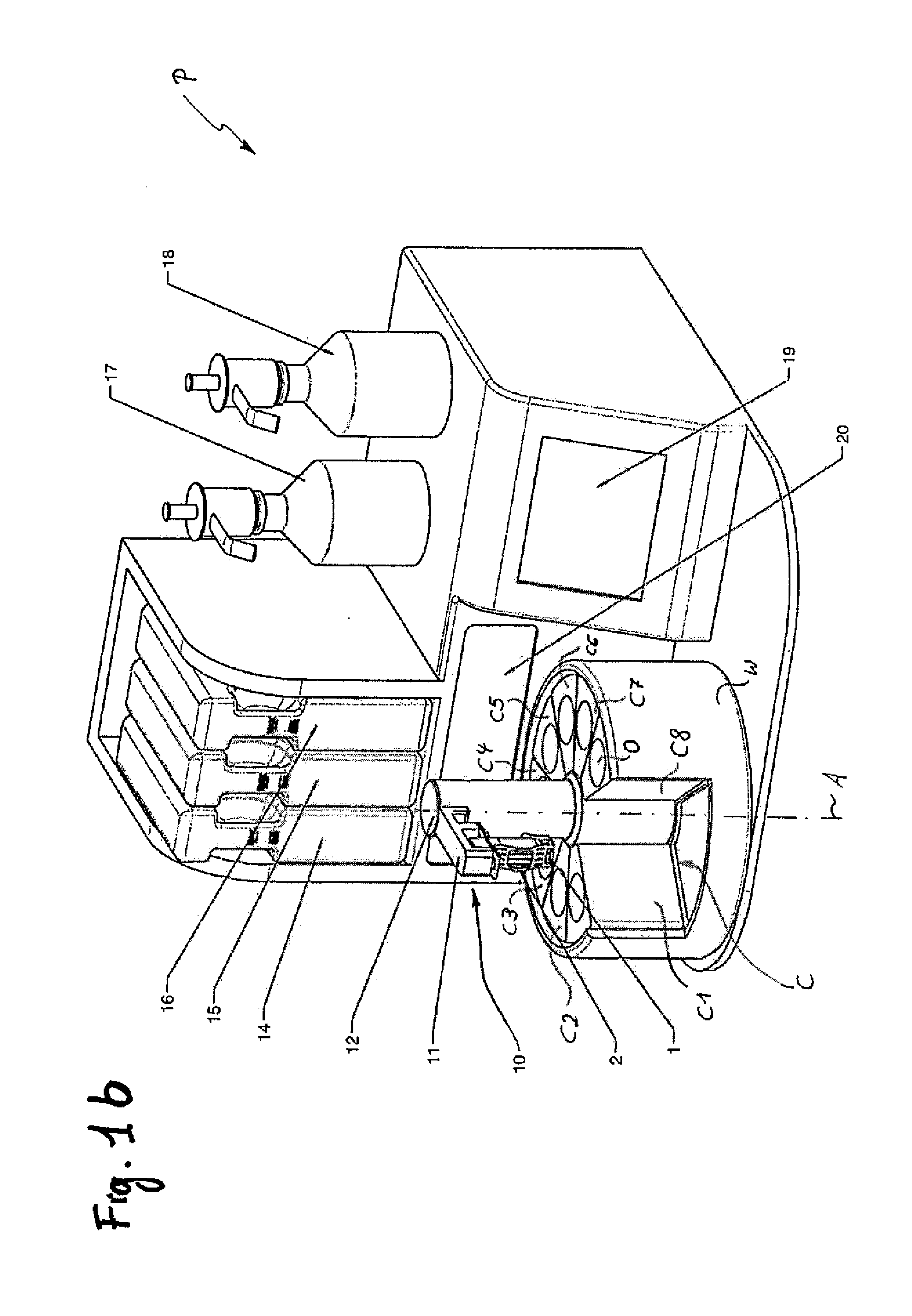 Method, Processor and Carrier for Processing Frozen Slices of Tissue of Biospecimens