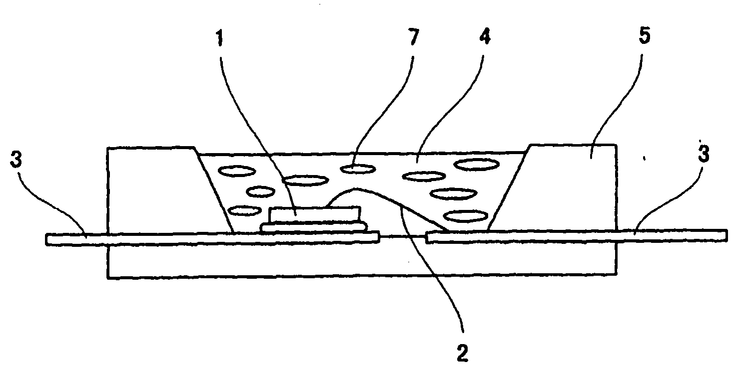 Resin Composition For Encapsulating Optical Semiconductor Element And Light Emitting Device