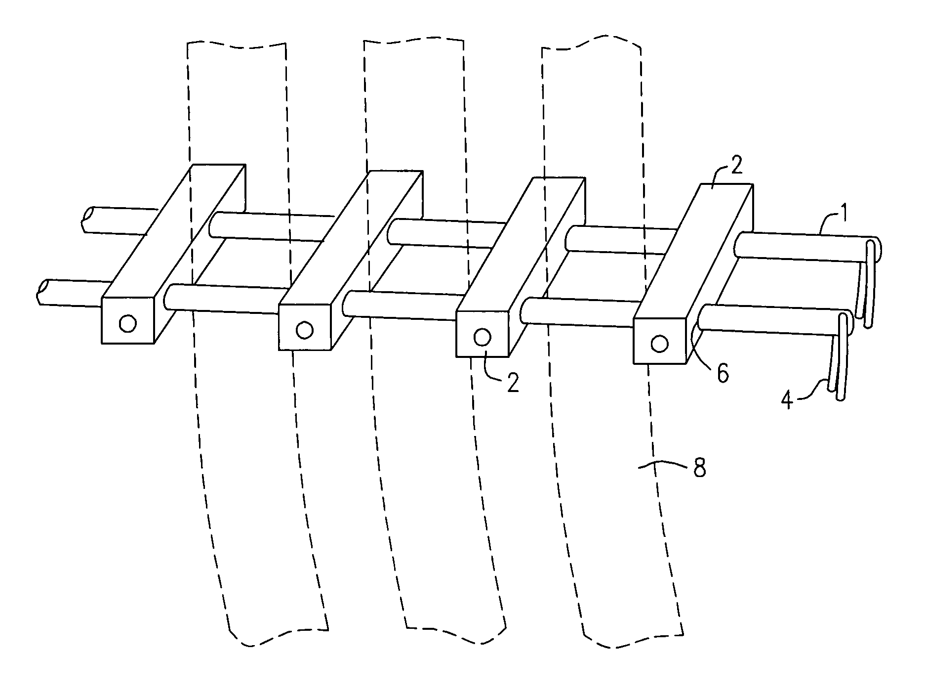 Systems and apparatuses for stabilizing reactor furnace tubes