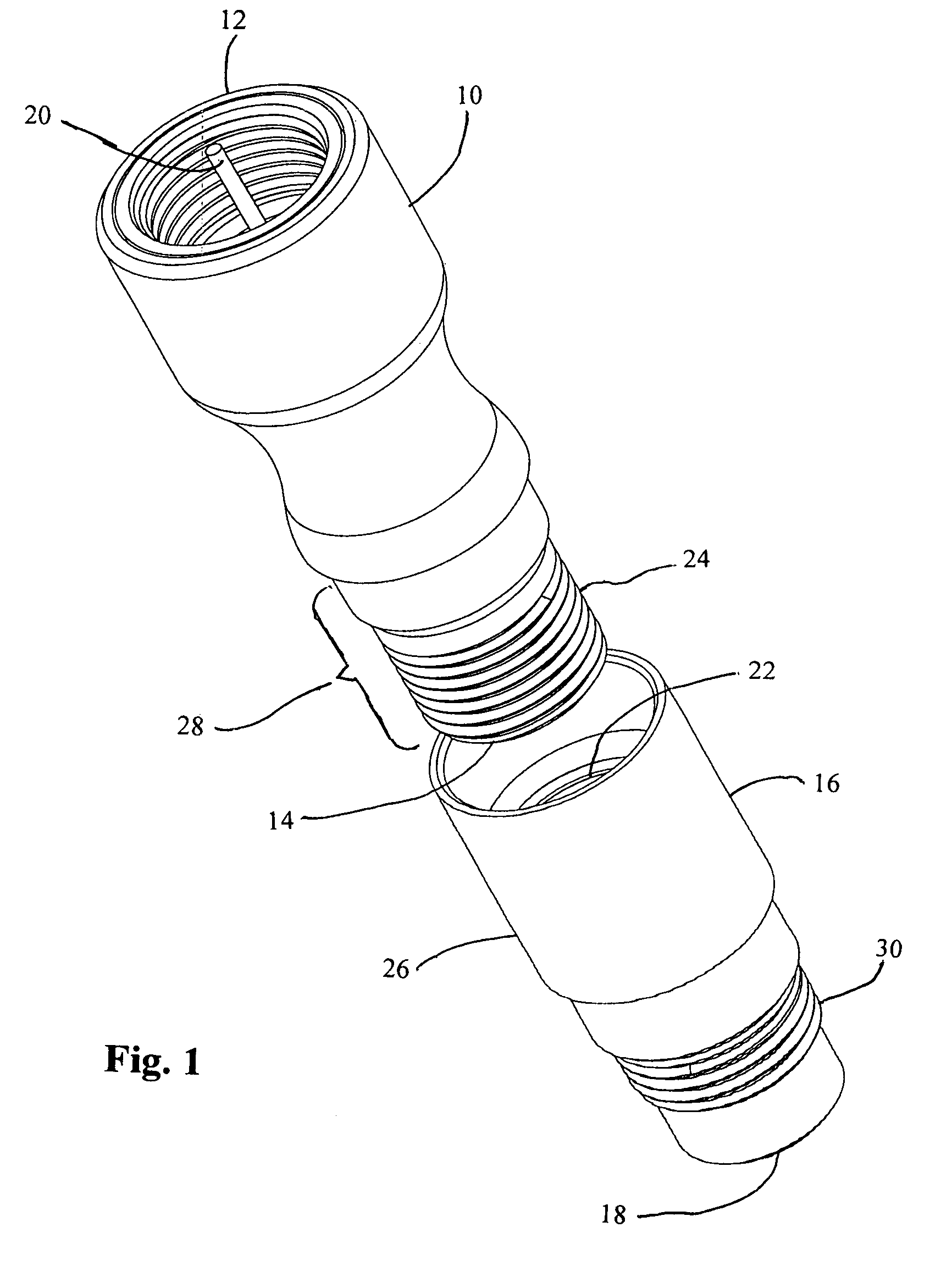 Insulated cable attachment device