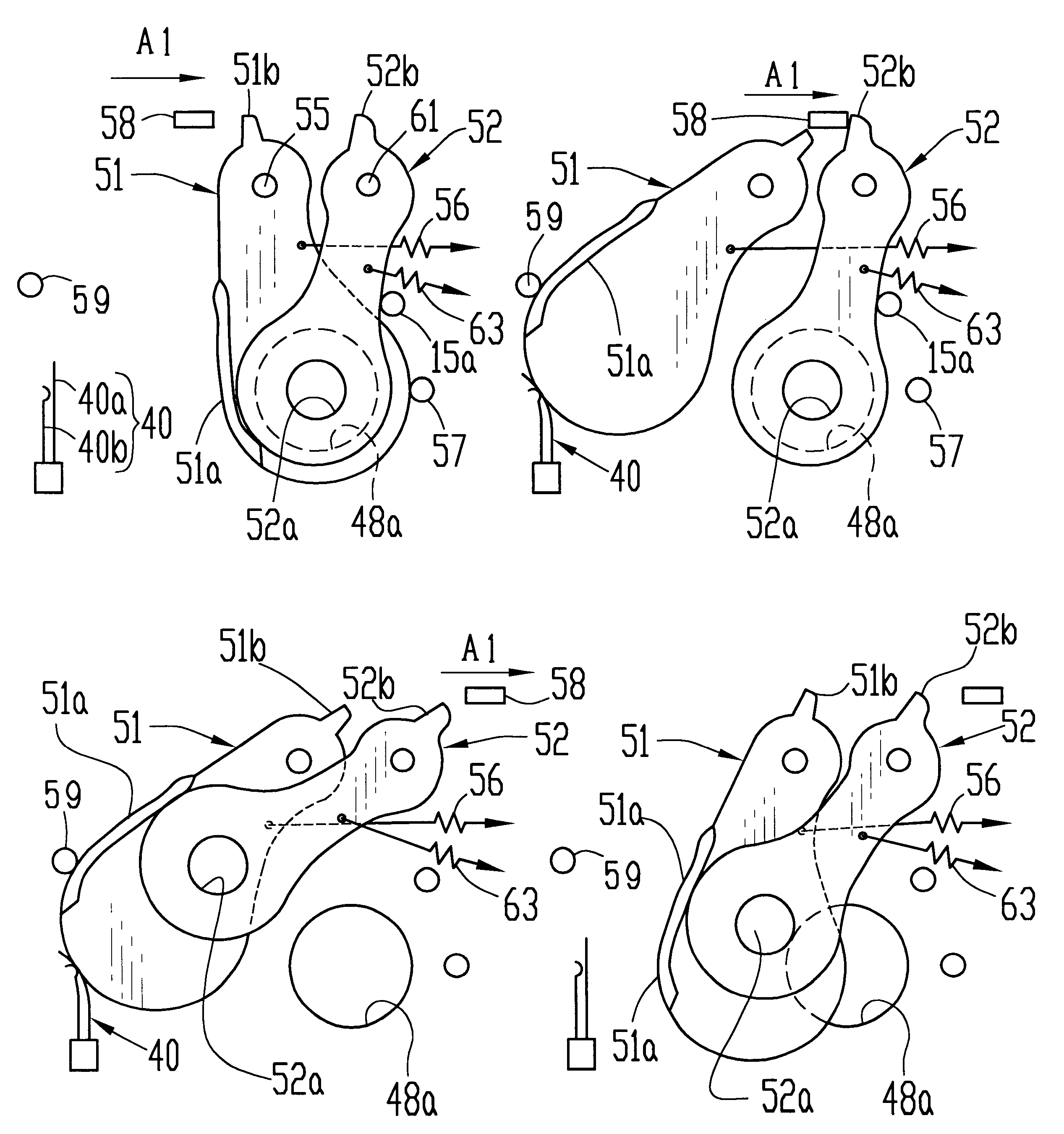 Shutter device of camera