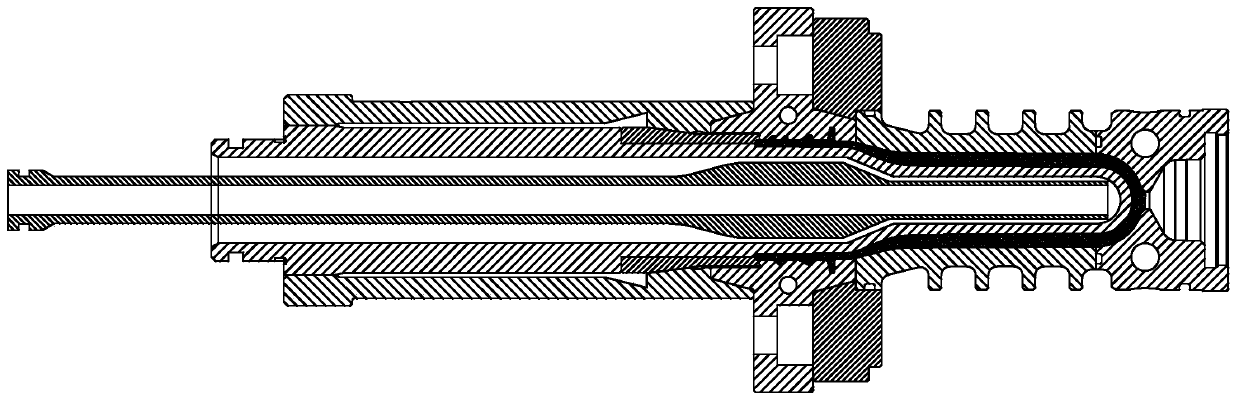 Bottle billet forming part assembly with die cavity extending into die lip for matching and bottle billet die thereof