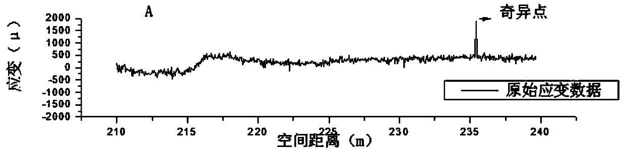 Method for detecting tubular pile driven in soil layer by FBG-BOTDA (Fiber Bragg Gratting-Brillouin Optical TimeDomain Analysis) joint sensors