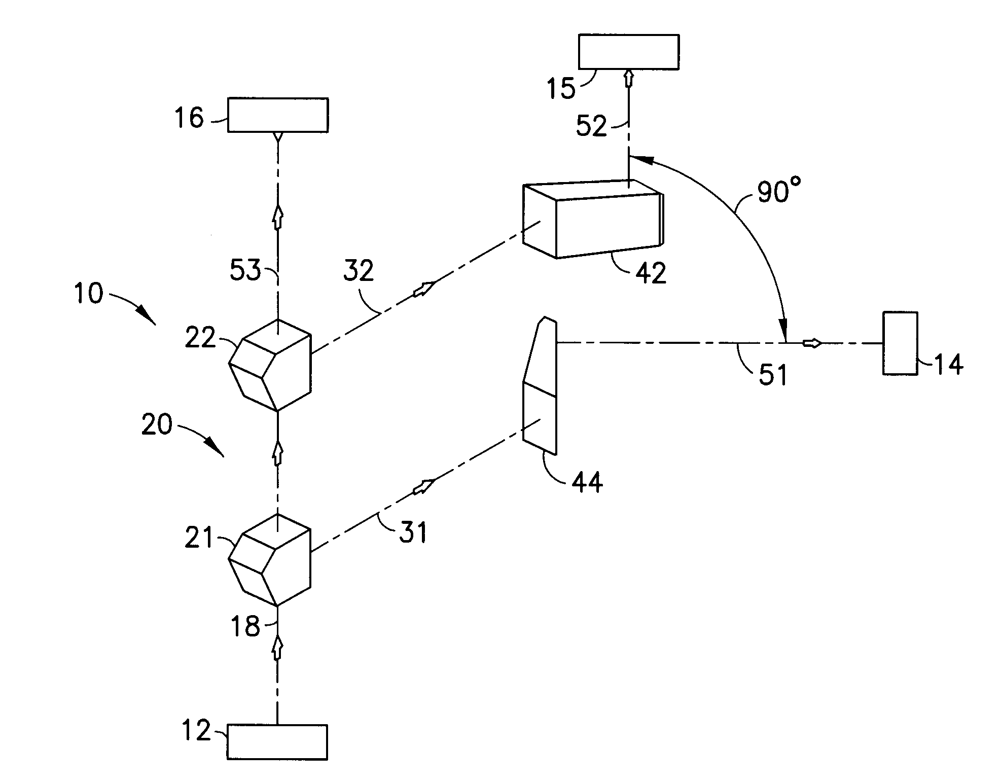 Optical assembly and laser alignment apparatus