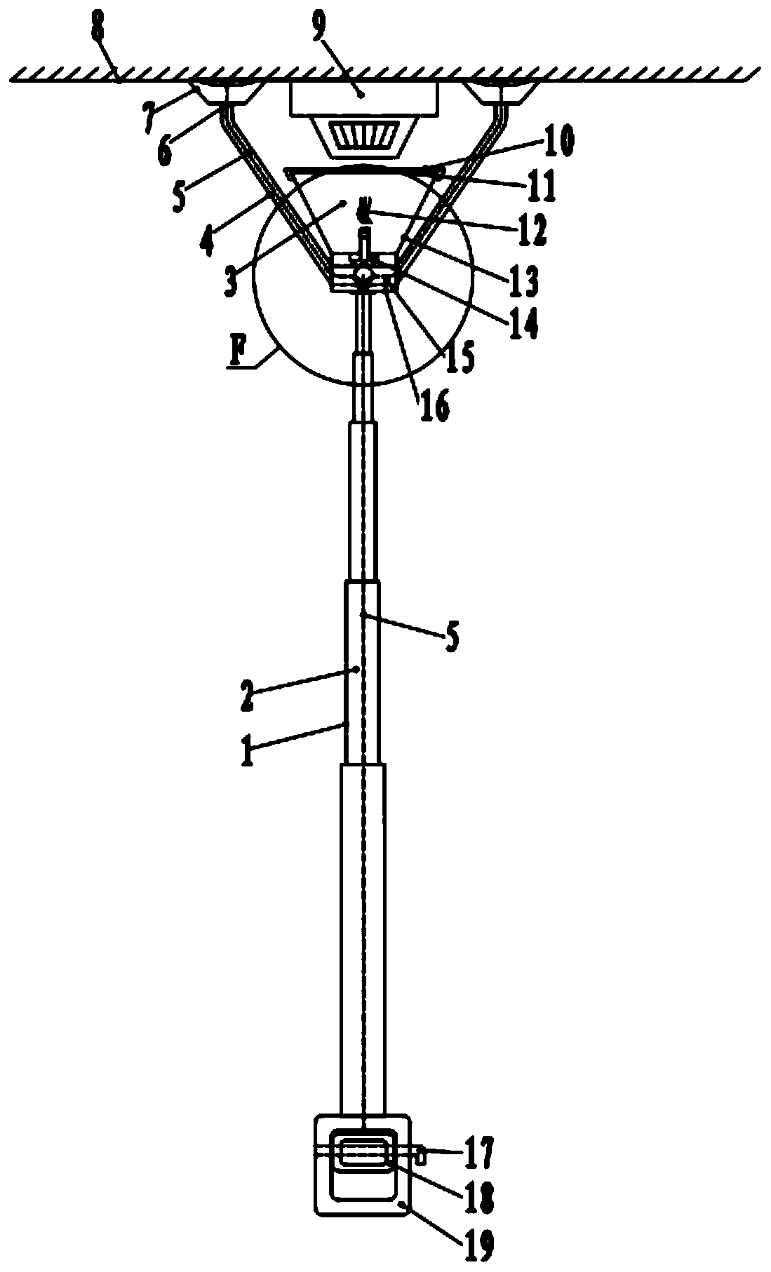Test device and method for detecting smoke alarm