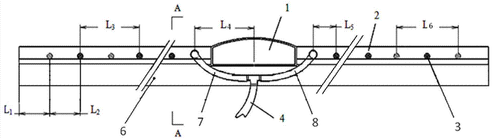 Wetting type water spray windscreen wiper